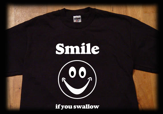 smile if you swallow